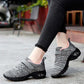 Casual damesmode Comfortabele, ademende, elastische, antislip sportschoen met luchtkussentjes