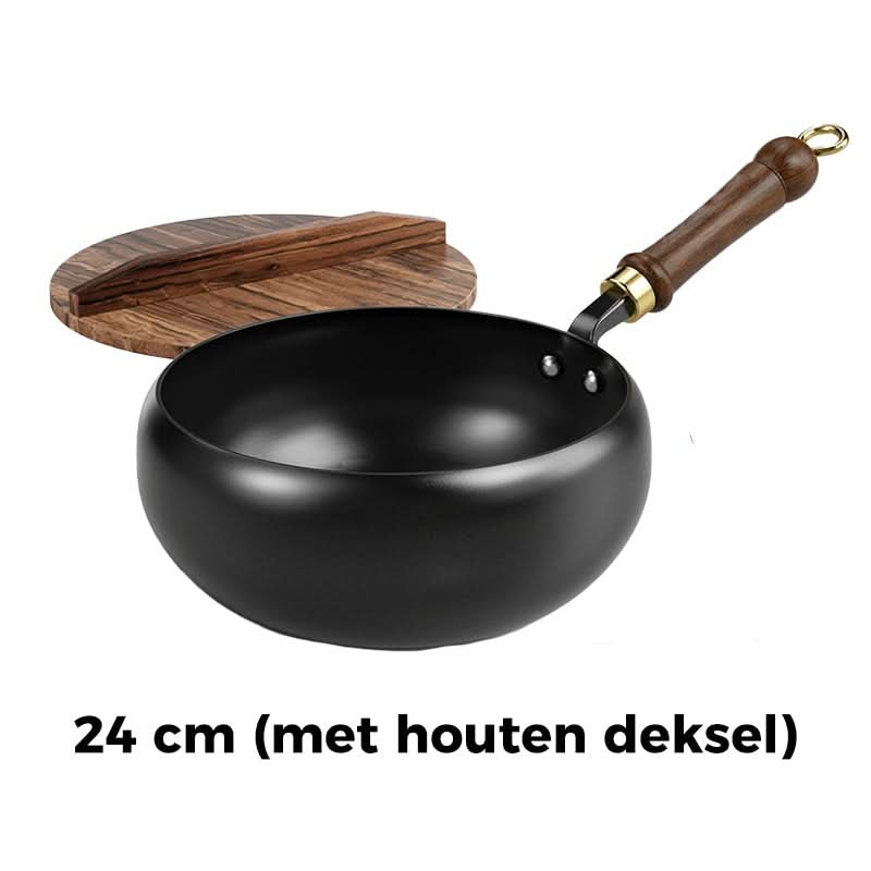 🍳🔥 Professioneel bakken zonder coating – Dikke IJzeren Pan nu -50%