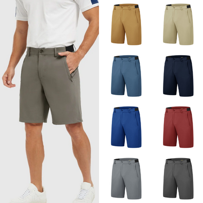 ⏳LAATSTE DAG UITVERKOOP 50% KORTING!!📢 Heren Stretch Sneldrogende Casual Werk- & Golfshorts