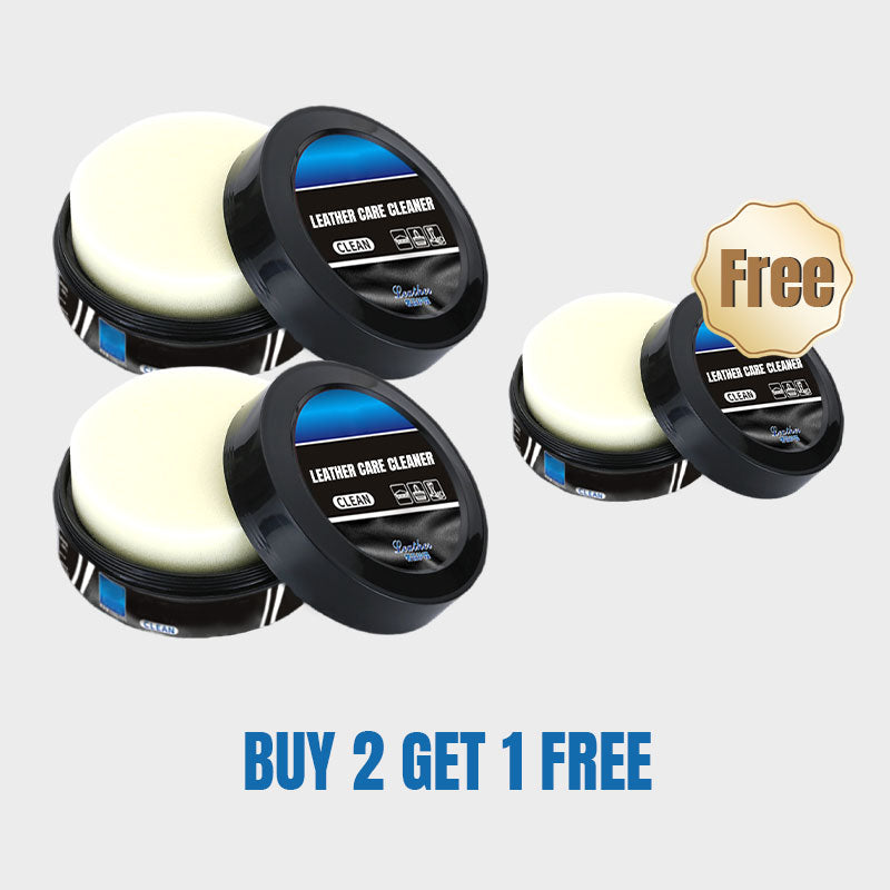 🔥Hot Sale 65% UIT🔥Reinigings- en verzorgingscrème &Reinigingspasta voor lederverzorging