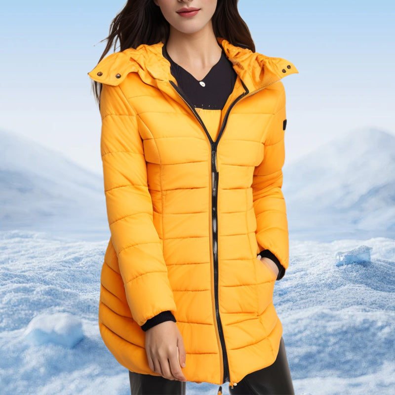 ✨ Lichtgewicht dames winterjas met capuchon — waterafstotend & comfortabel 🧥