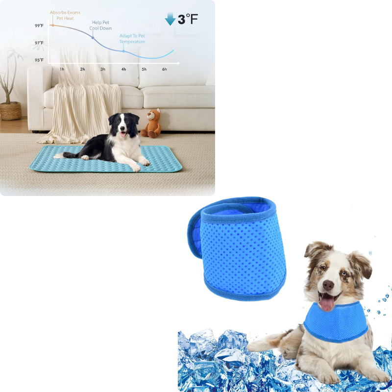 ⏰ 50% KORTING 🐾 Kat & Hond Koelmat, natuurlijke koeling zonder stroom & gel, diverse maten