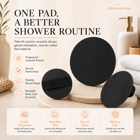 🧖‍♀️ Scrub Badhandschoenen – Zachte Exfoliatie voor een Gladde & Verzorgde Huid ✨