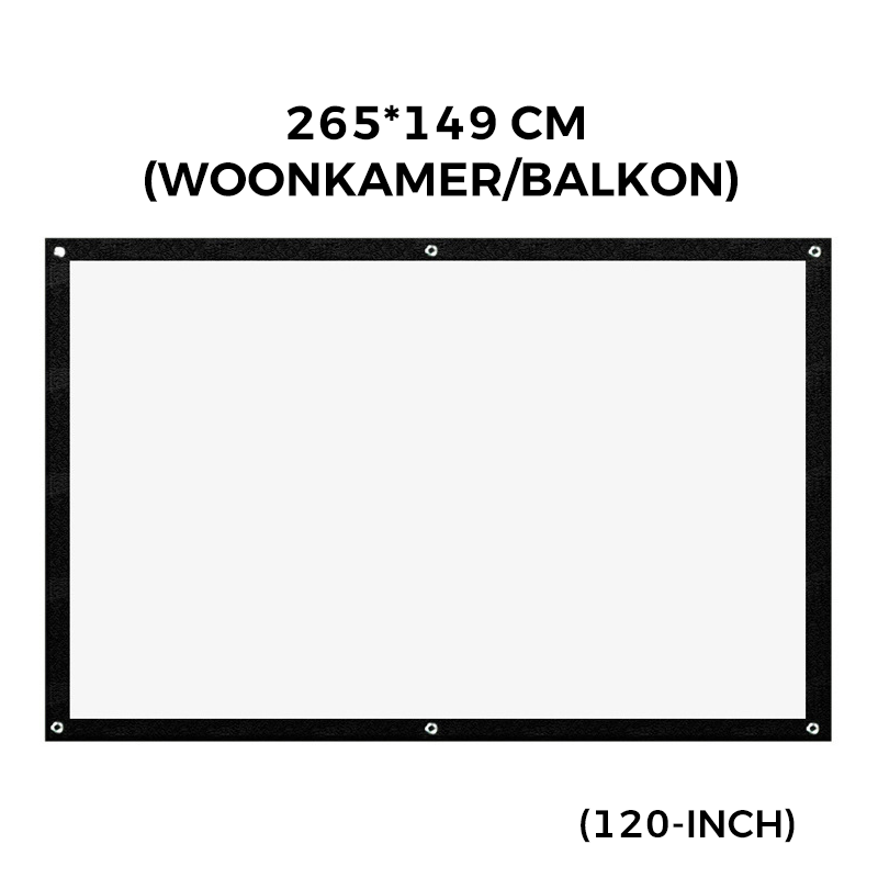 ❄️Zomerfresh 50% Korting!📱Draagbare Projector 4K Lichtdicht Kamerscherm