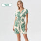 🌸Uitverkoop 57% korting🔥Casual Bloemen Polka Dot Pocket Rompers