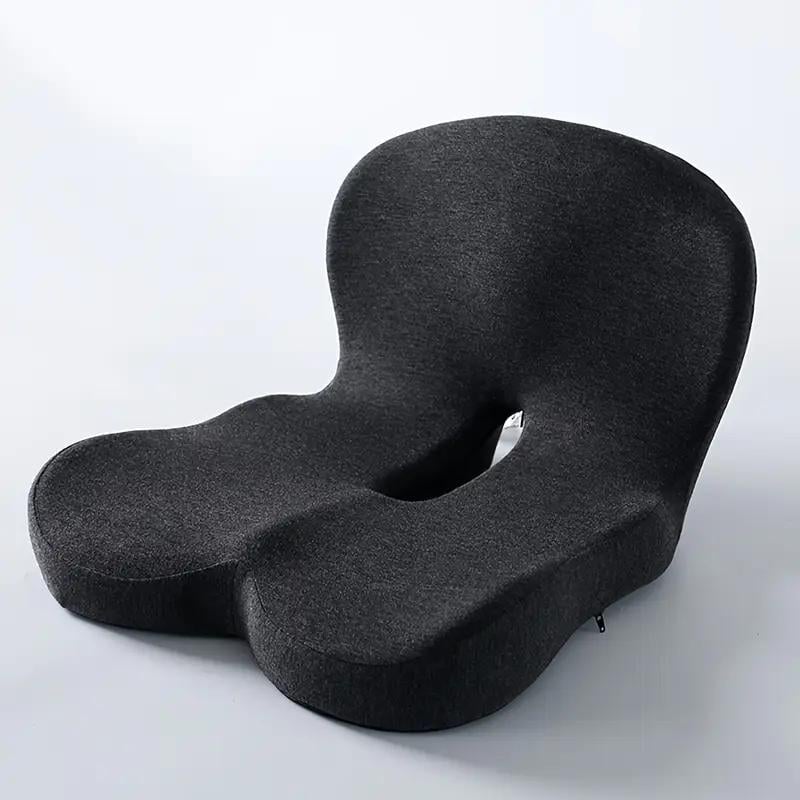 💎 50% KORTING! 💎 Antislip zitkussen van traagschuim – verlicht ischiasklachten, ademend gaas en universeel geschikt voor in de auto, op kantoor en in de rolstoel
