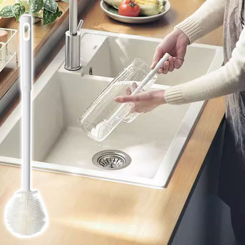 3-in-1 schoonmaakborstel met lange steel