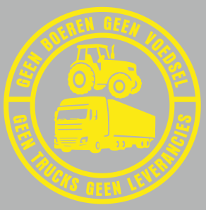 🎄Kerstdeal ALTIJD 50% KORTING!🚜 AutoVinylSticker: “No Farmers No Food - No Trucks No Deliveries” – Duurzaam Vinyl + Eenvoudig Te Aansluiten！