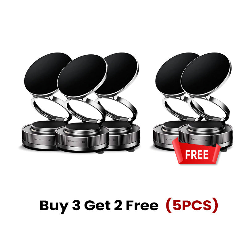 🔥Meer kopen, meer besparen🔄360° verstelbare magnetische telefoonhouder met zuignap📱🚗