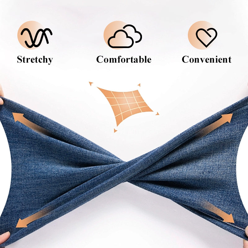 🔥Stretch buikspierbroek met hoge taille 👖 + 360° stretch voor een slankere look