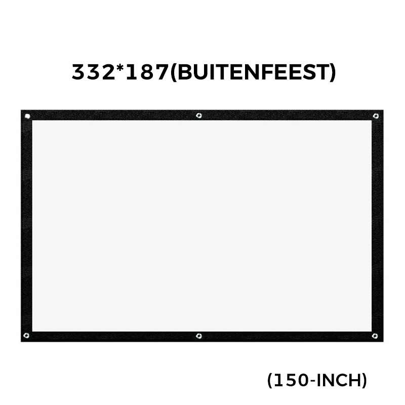 ❄️Zomerfresh 50% Korting!📱Draagbare Projector 4K Lichtdicht Kamerscherm