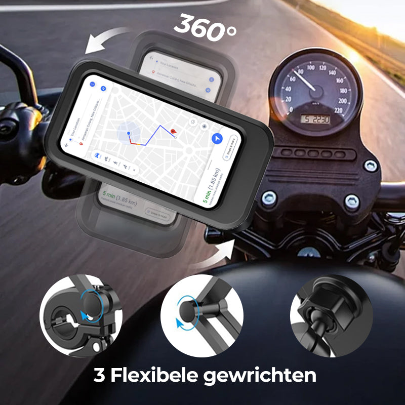 ⏳Beperkte tijd 50% korting💥Universele Waterdichte Telefoonhouder voor Fiets en Motor