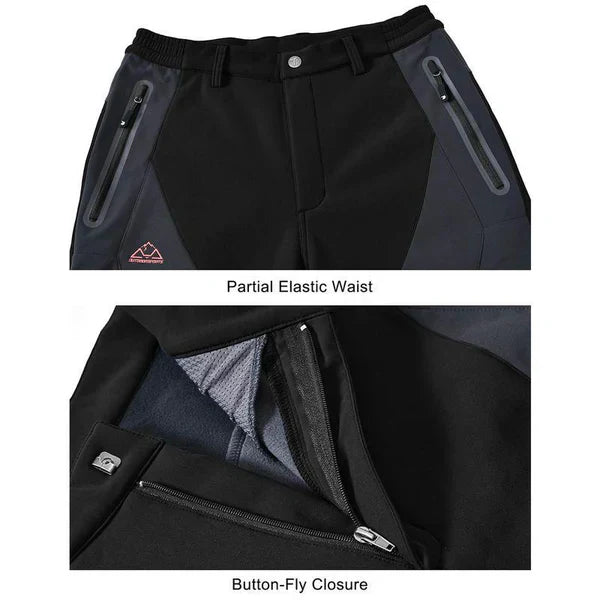 🏆 LAATSTE DAG SALE – 50 % KORTING!! 🔥 Waterdichte winterbroek voor heren met  cargobroek