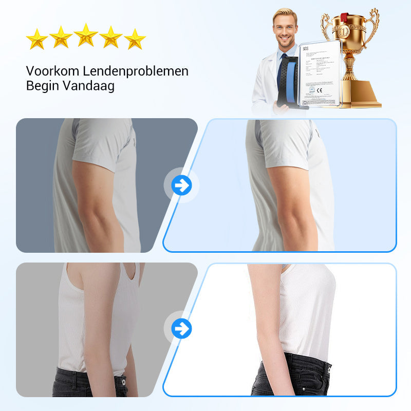 Magnetische Therapie Acupunctuur Massage Lumbale Brancard