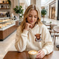 🐮 50% KORTING!!🎁Schattige Highland Cow warme hoodie met fleece voering