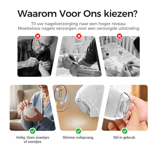 🔥Universele automatische nagelvijl voor volwassenen en kinderen