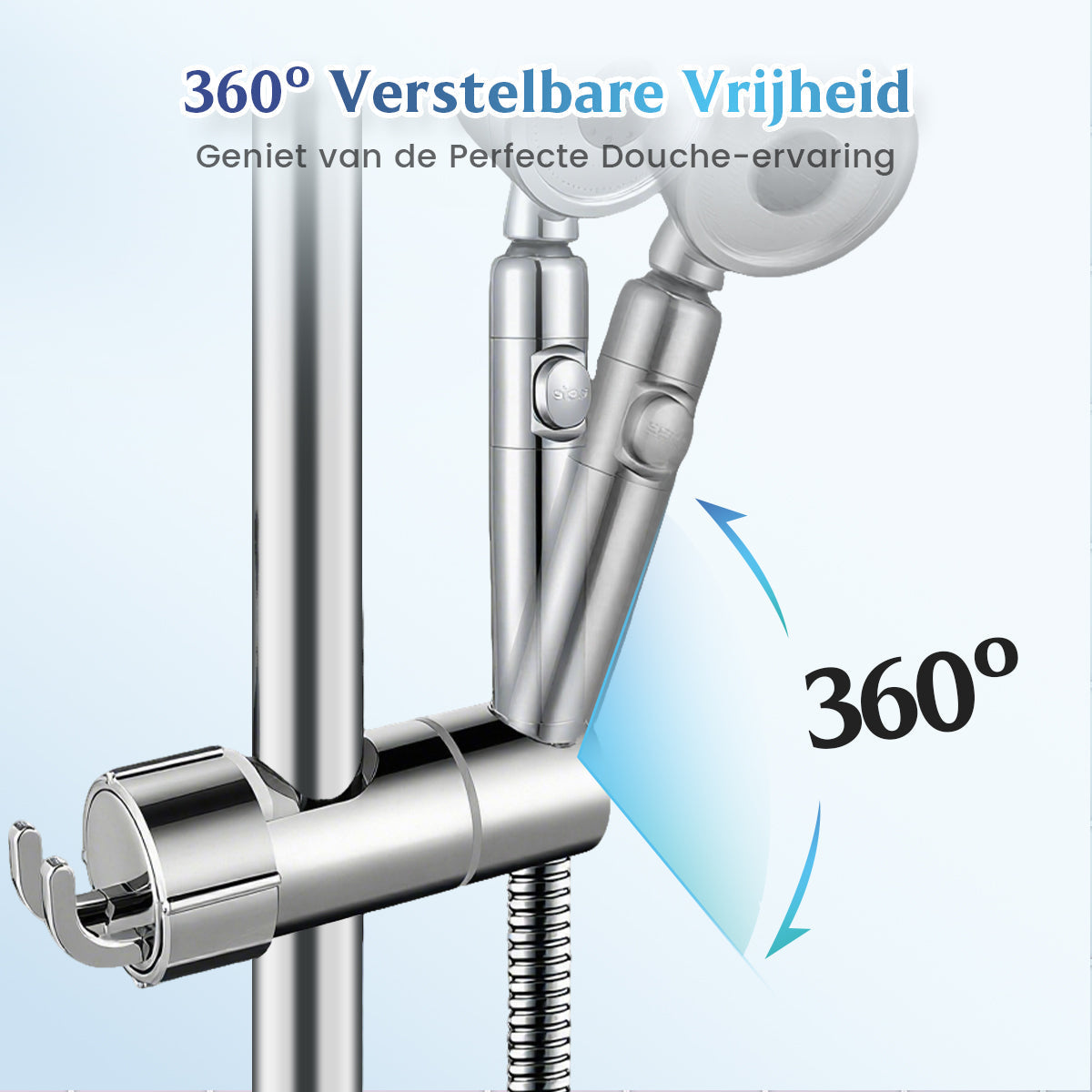 🚿🔩 Handdouchehouder – stevig & boorvrij 🛠️