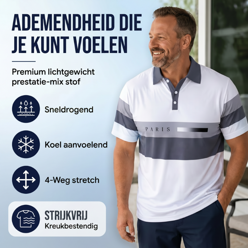 ⏳Tijdelijke aanbieding⏰Tweedelige set voor heren: shirt en korte broek