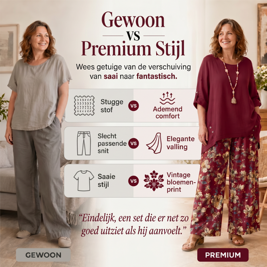 50K+ VERKOCHT – Boho Zomerset 2-delig – Licht & Ademend
