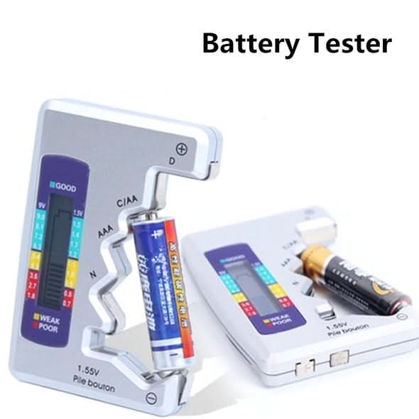 🔥Hot Sale 50% KORTING⚡ Batterij Twijfel? Eén Klik Voor Antwoord – De Huishoudelijke Tester