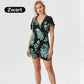 🌸Uitverkoop 57% korting🔥Casual Bloemen Polka Dot Pocket Rompers