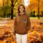🐮 50% KORTING!!🎁Schattige Highland Cow warme hoodie met fleece voering