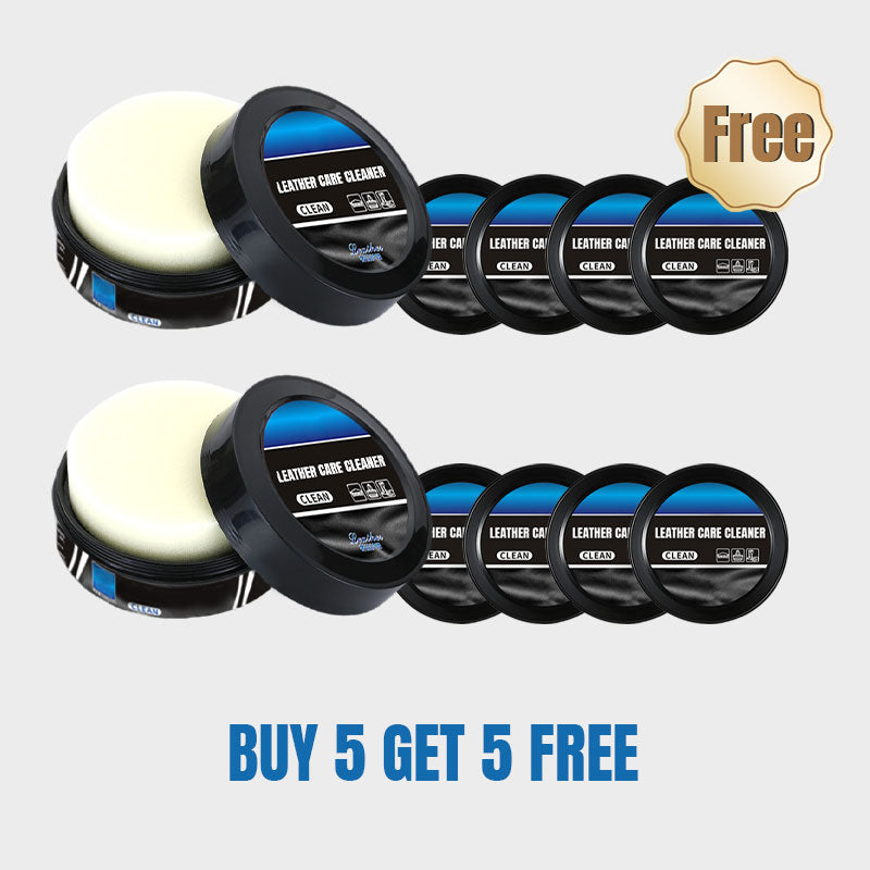 🔥Hot Sale 65% UIT🔥Reinigings- en verzorgingscrème &Reinigingspasta voor lederverzorging