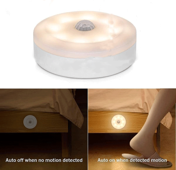 ❄️Zomerfresh 50% Korting!💡Oplaadbare LED Bewegingssensor Lamp – Draadloze Nachtlamp voor Trap, Gang, Kast & Slaapkamer
