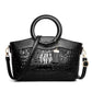 🔥 2025 Hot Salg 🔥 Stor Capacity Vintage Luxury Crocodile Leather Vintage Handbag