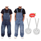👖Klassieke denim overall voor heren – comfortabel, praktisch en moeiteloos stijlvol✨