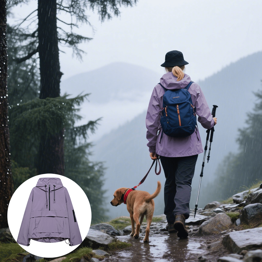 🍂Herfstuitverkoop🌧️💧3-in-1 waterdichte damesjas – regen, wind en kou, alles gedekt