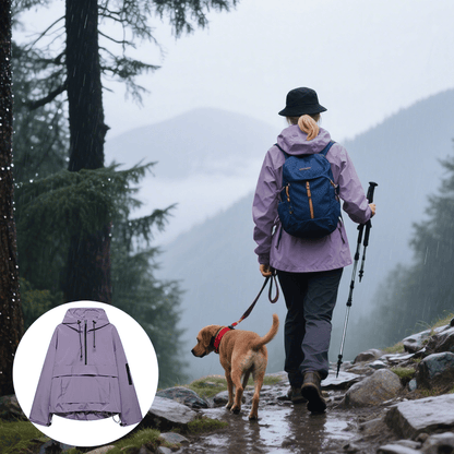 🍂Herfstuitverkoop🌧️💧3-in-1 waterdichte damesjas – regen, wind en kou, alles gedekt