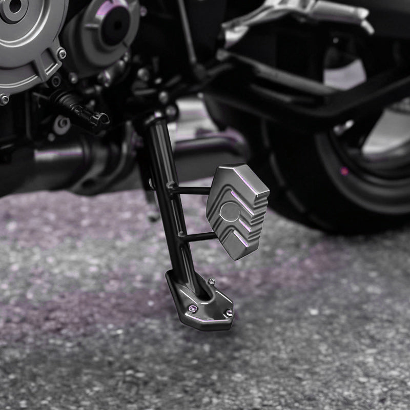 🔧 Robuuste Motorfiets Zijstandaard Uitbreidingsplaat – Meer Stabiliteit, Meer Veiligheid! 🏍️