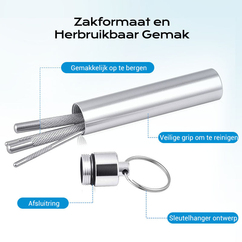 0,1 mm ultrafijne punt voor nauwkeurig flossen✨