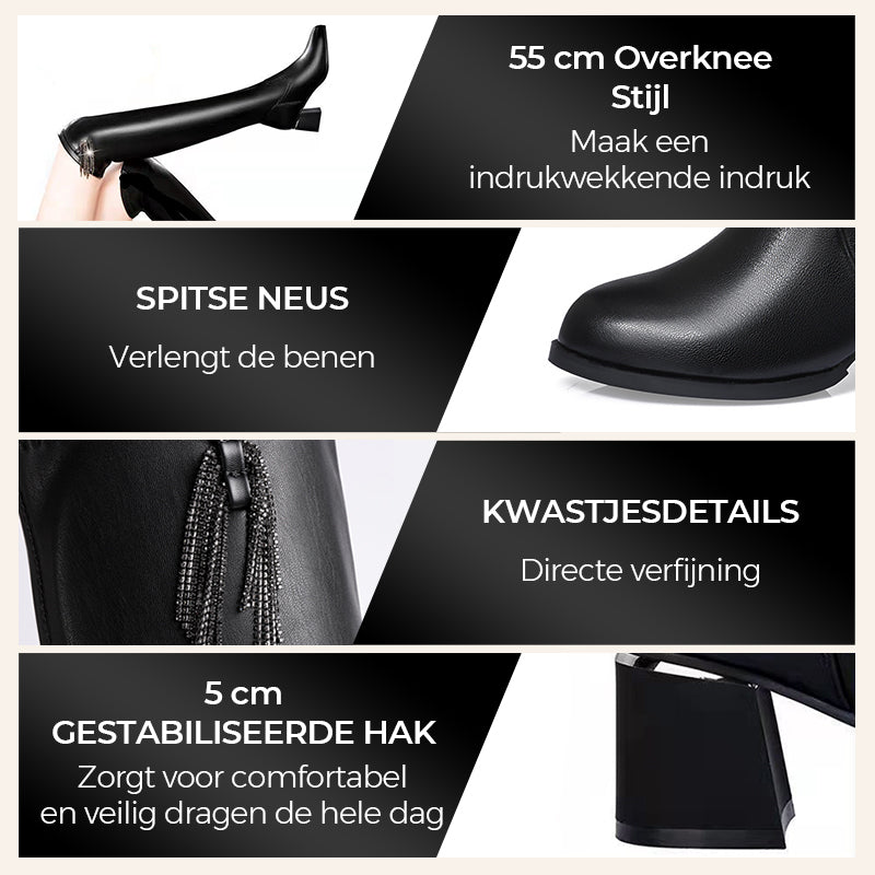 🔥2025 Nieuwjaar Hot Rea 50% korting🔥Elastische zachte warme comfortabele laarzen