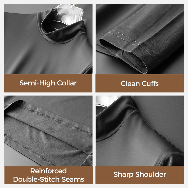 🔥Nieuwe Hete Verkoop🔥 Herenhemd gemerceriseerd katoen stretch warm en comfortabel Base Layer shirt【40% UIT】