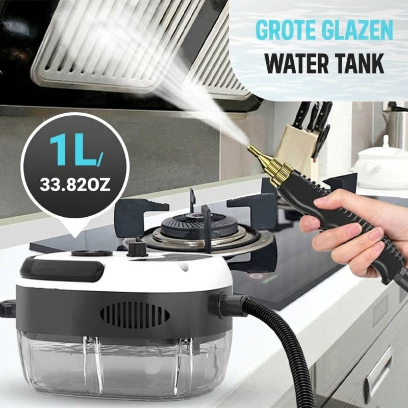 ♨️50% KORTING🔥2500W Handstoomreiniger – Krachtige reiniging met hoge temperatuur en druk