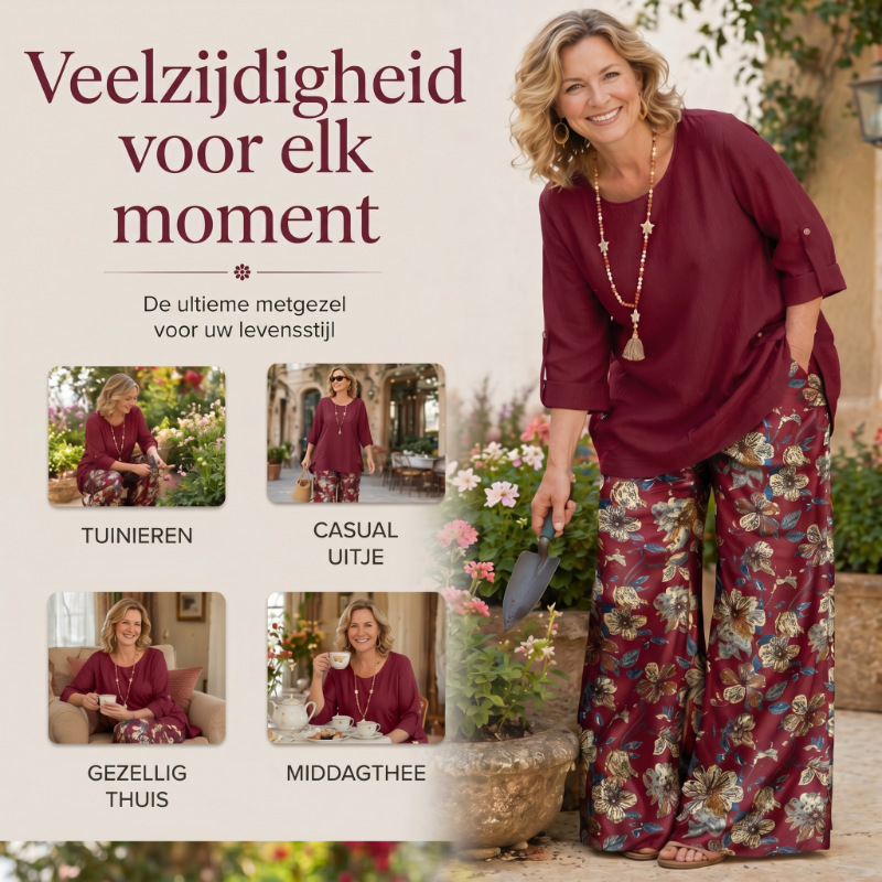 50K+ VERKOCHT – Boho Zomerset 2-delig – Licht & Ademend