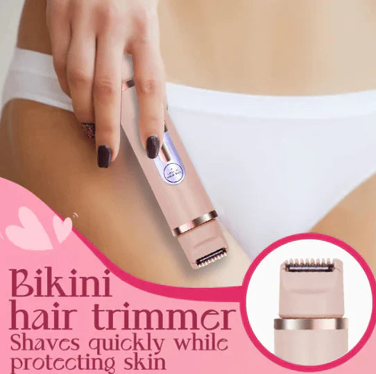 2-in-1 elektrisch draadloos scheerapparaat voor dames