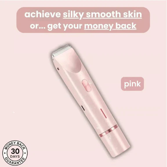 2-in-1 elektrisch draadloos scheerapparaat voor dames