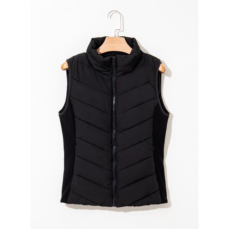 ⏰Hot Sale-Puffer Vest Vrouwen Mouwloze Zip Up Bovenkleding