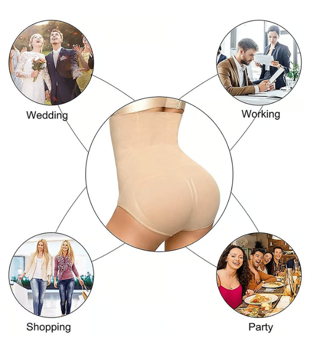 Hoge taille shapewear slip met buikcontrole