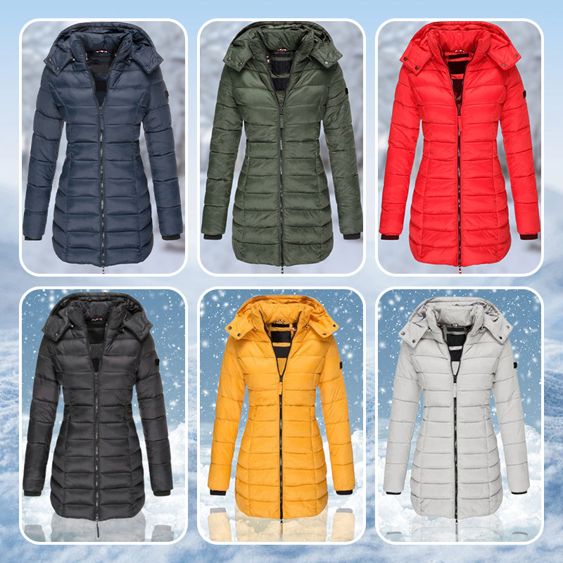 ✨ Lichtgewicht dames winterjas met capuchon — waterafstotend & comfortabel 🧥