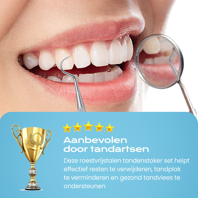 0,1 mm ultrafijne punt voor nauwkeurig flossen✨