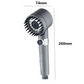 ⏳Zeitlich begrenztes Angebot: 50% Rabatt⏰Multifunktionales Hochdruck-Duschkopf-Set🚿