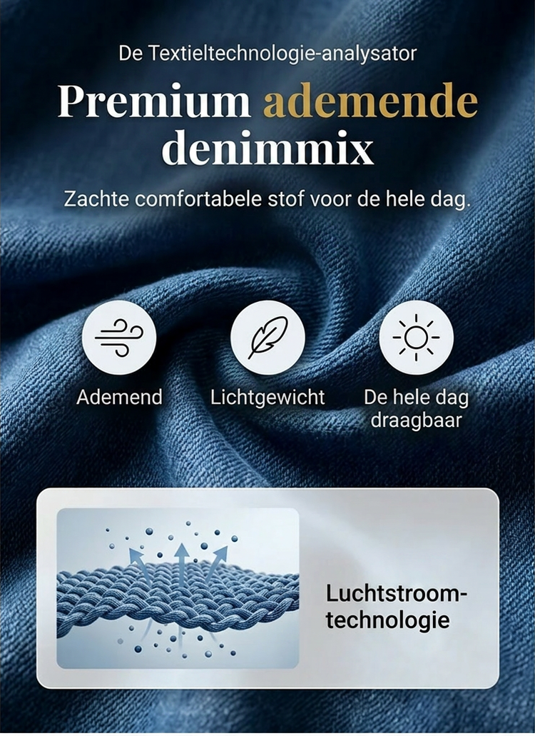 ✨ Casual Denim Jurk – Flatterende Pasvorm & Comfort voor Elke Dag 👖