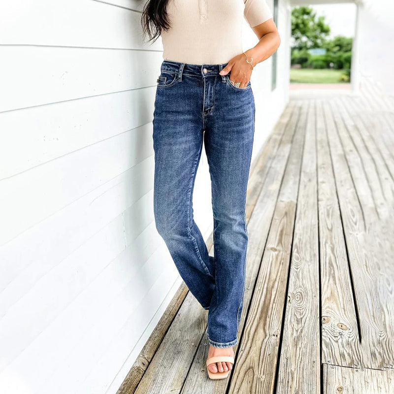 🔥Stretch buikspierbroek met hoge taille 👖 + 360° stretch voor een slankere look