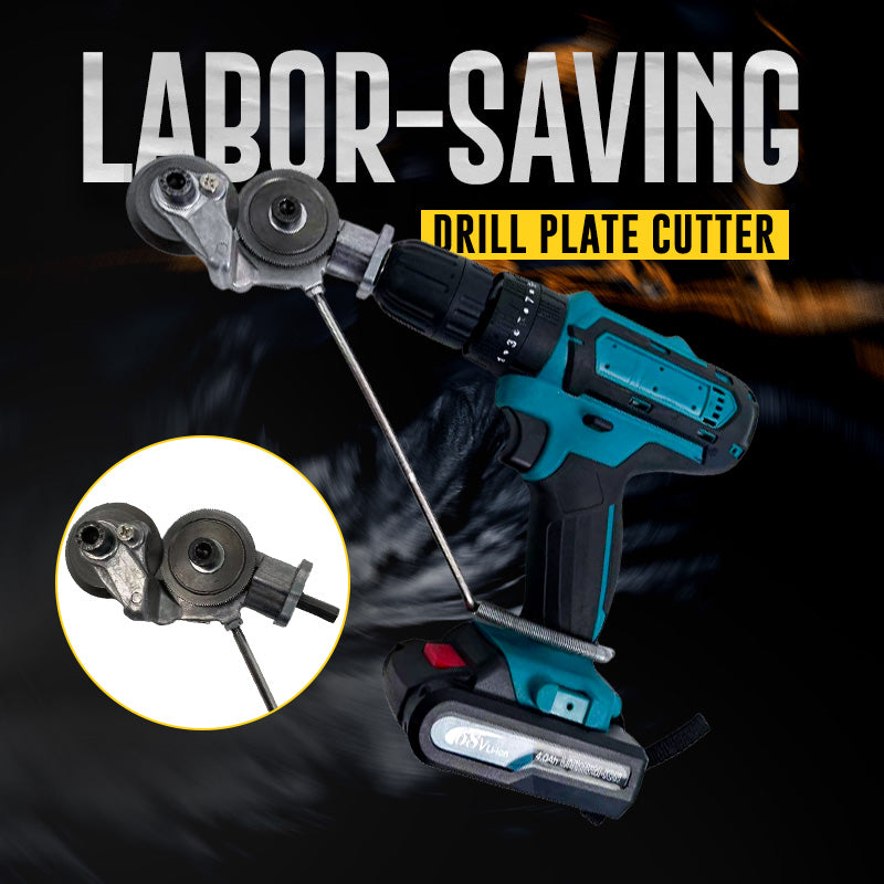 📢📢50% OFF !! ⏰Electric Drill Plate Cutter – Precise, Light, Safe Metal Gear Cutter for Daily Use ✂️✨🎯
