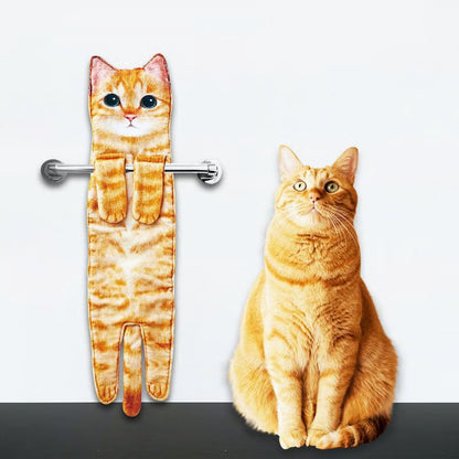 💖Uitverkoop 58% Korting😺Schattige kattenhanddoek🐾