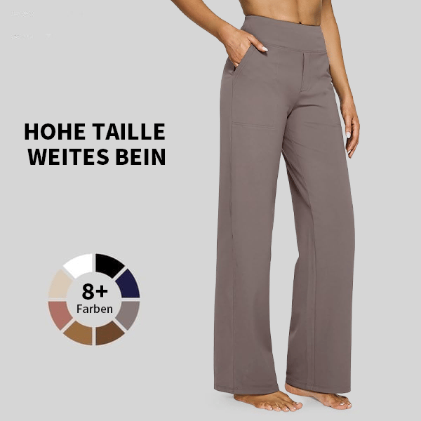 🎁Koop 2 stuks en krijg gratis verzending🔥 Loszittende high-waist business casual broeken en yogabroeken